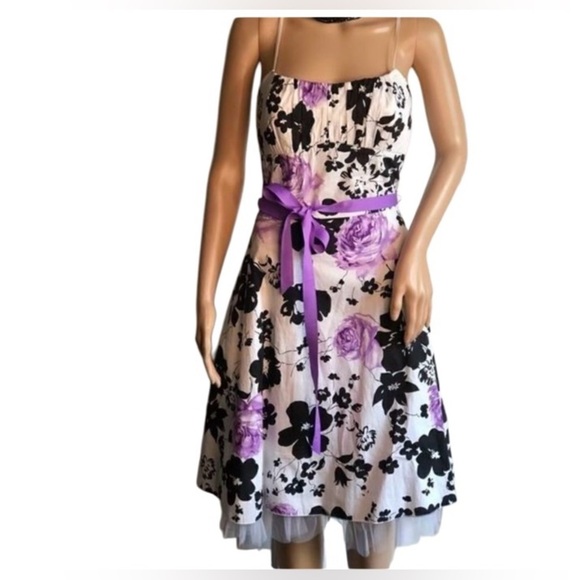 Ruby Rox Floral Print Dress - Picture 1 of 6
